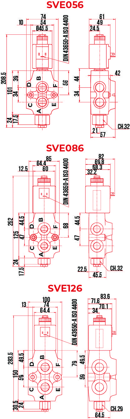 Hydrocontrol 6 Port Electric Diverter Valves - Image 2