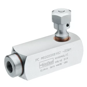 FLOW CONTROL VALVE–RESTRICTED or FREE FLOW