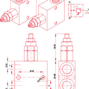 CBF Relief Valve 3 Port