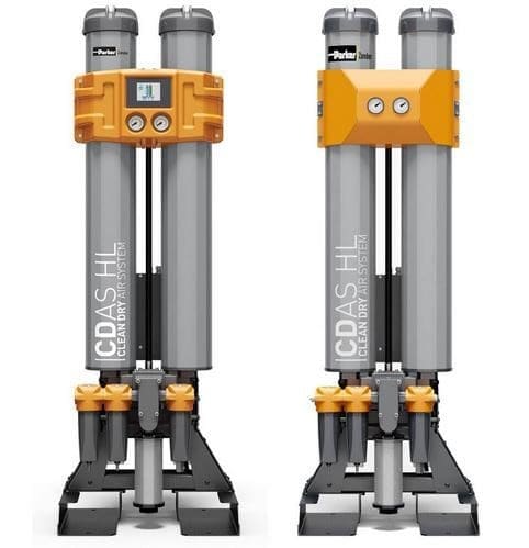 CDAS HL Medium Flow Heatless Compressed Air Dryer System