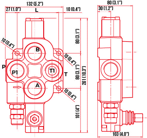 Dinoil DL Monoblock Control Valve - Image 2