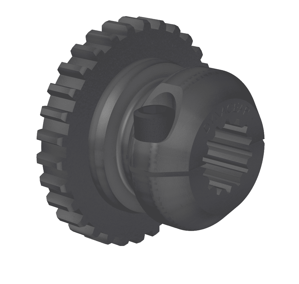 Dynagear Flexilock Flexible Couplings 101 Series Hubs