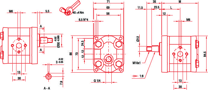 Marzocchi Gear Motor Group 1.5 - Image 2