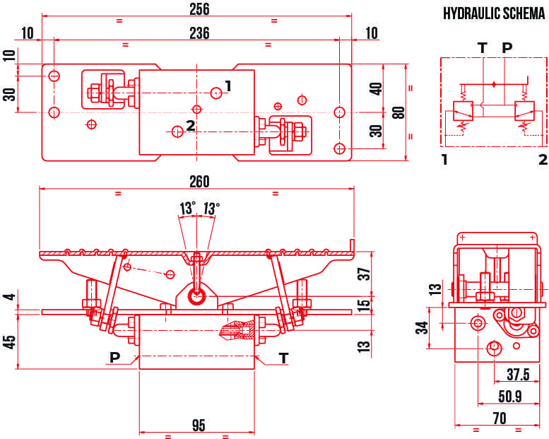 Hydrocontrol Hydraulic Foot Pedals - Image 3