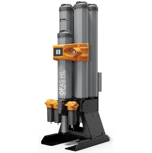 OFAS HL Medium Flow Oil Free Heatless Compressed Air Dryer System
