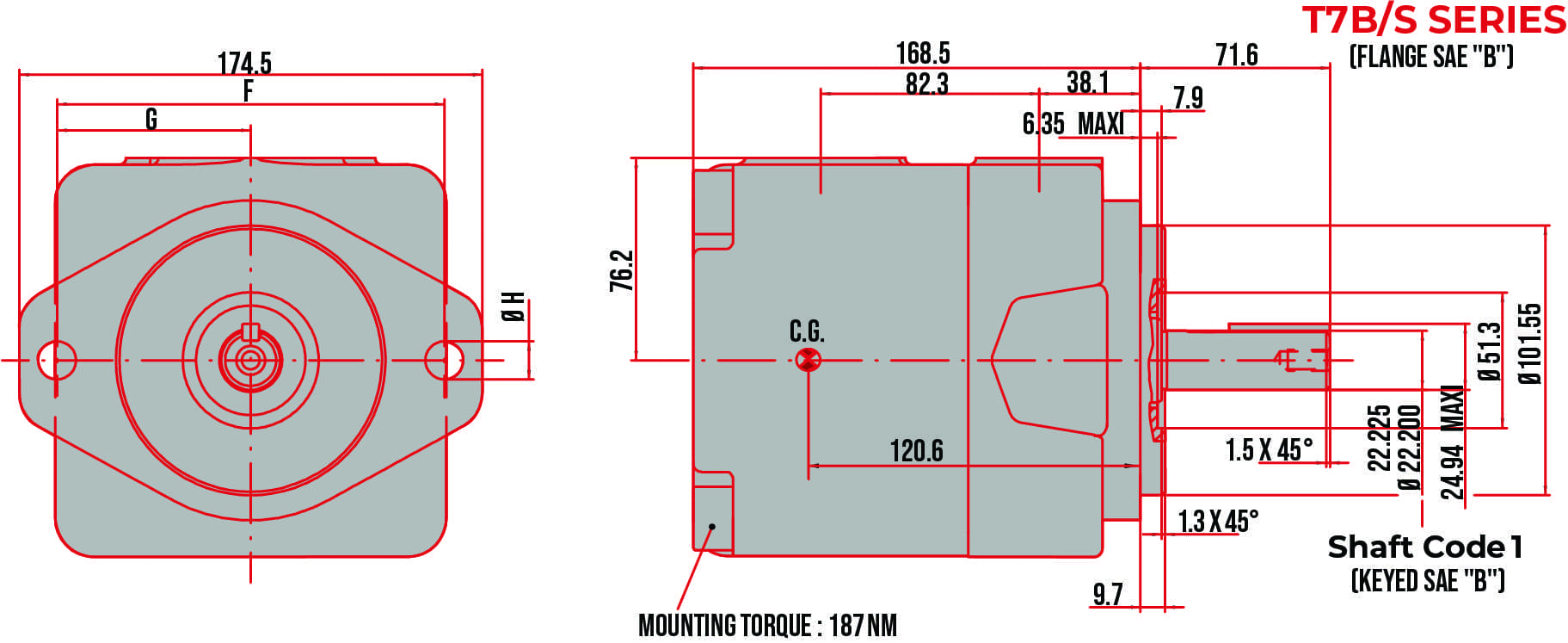 Parker Denison Single Vane | T7BS - Image 3