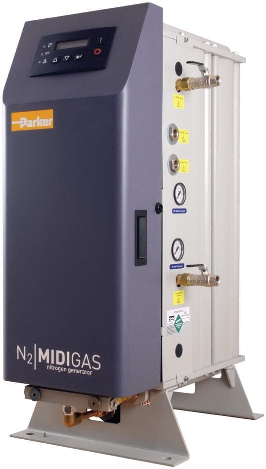 Parker MIDIGAS Legacy PSA Nitrogen Gas Generator