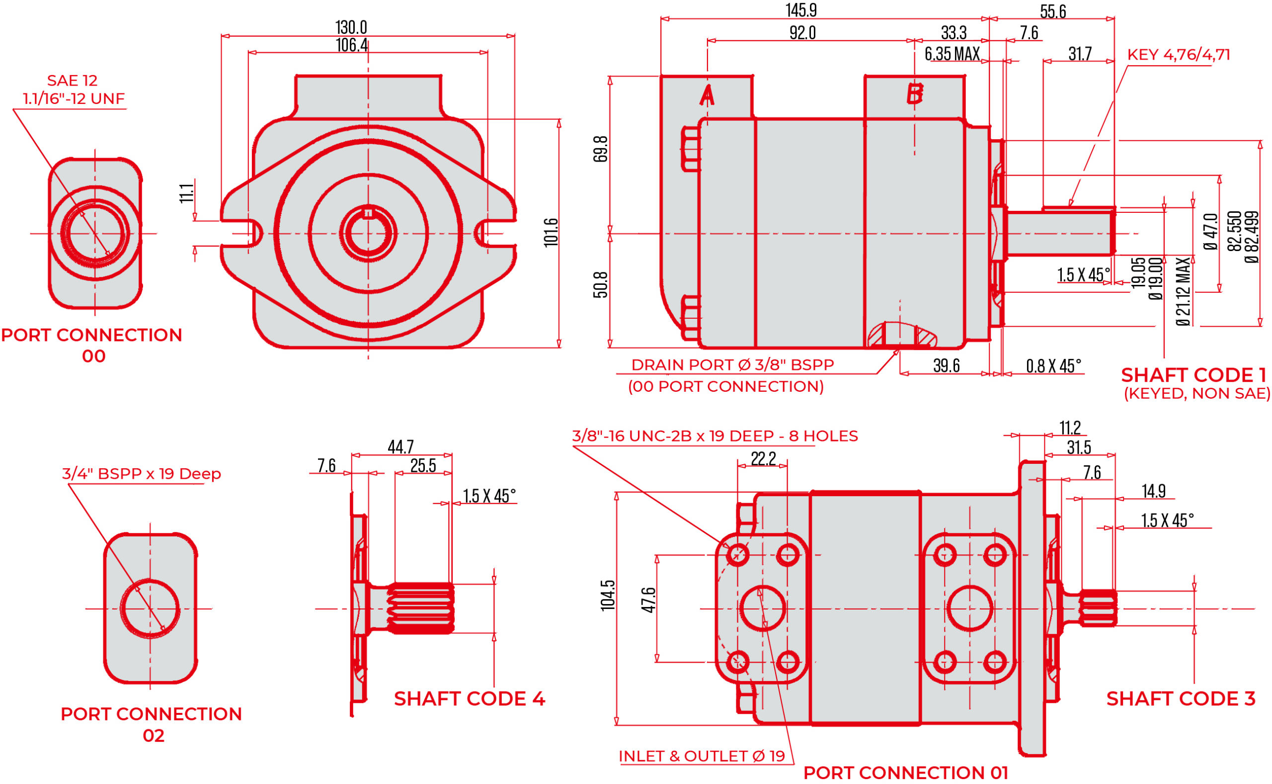M3 Hydraulic Vane Motor - Image 2